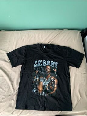 Brand New Men’s Lil Baby Graphic Tee Size M